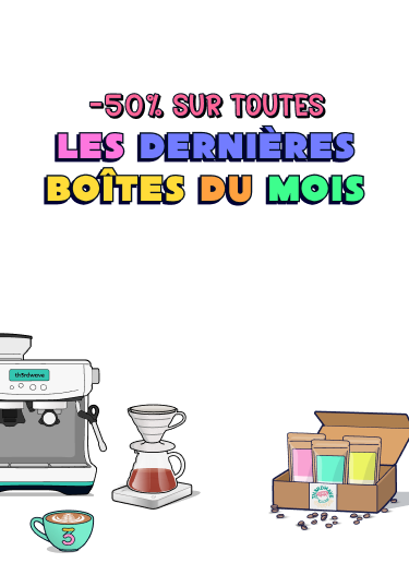 -50% sur toutes les dernières boîtes de l'année